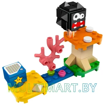 Конструктор LEGO Super Mario 30389 Лохматик и гриб-платформа картинка 2
